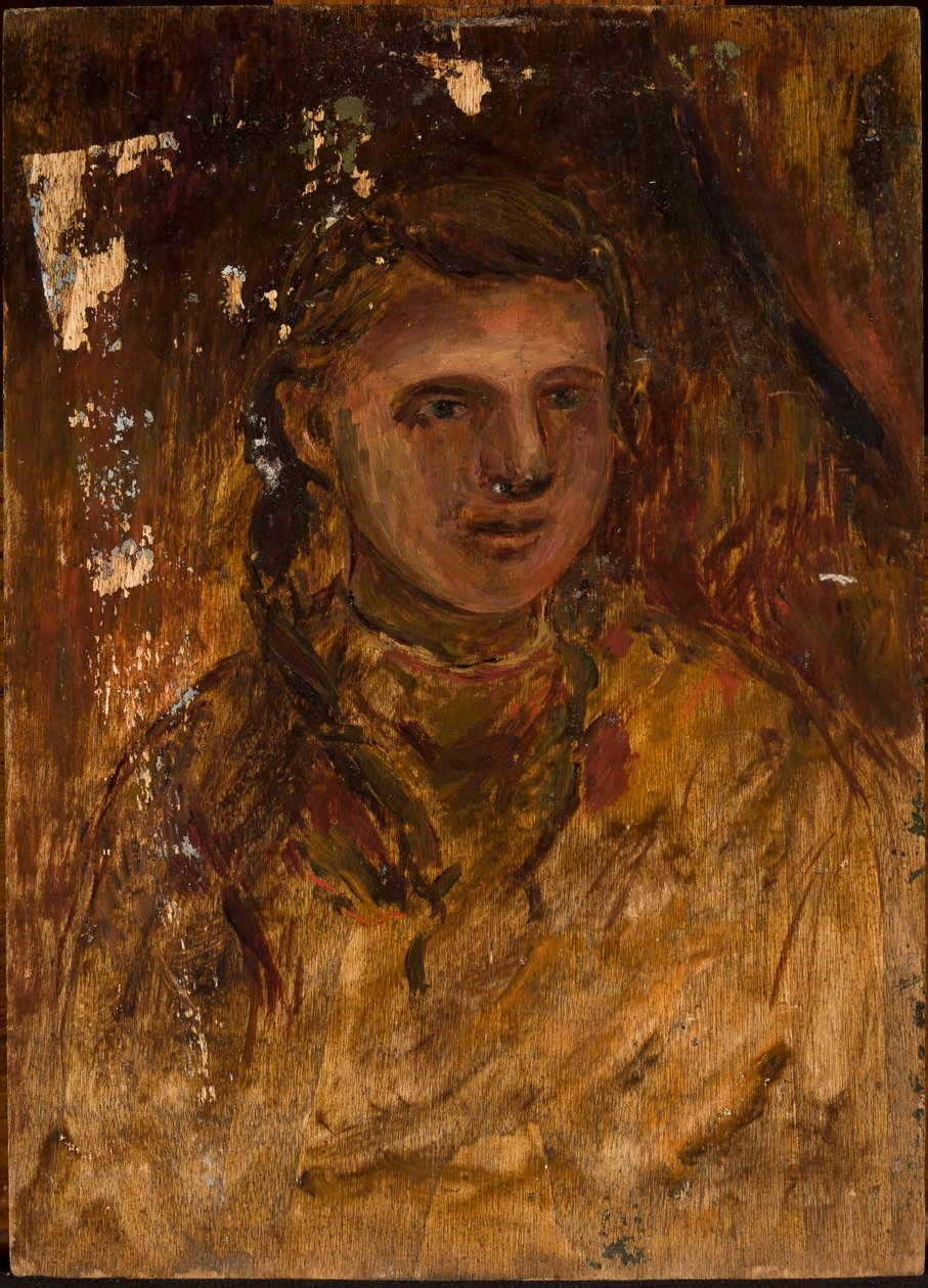 Studie eines Mädchens autorstwa Tadeusz Makowski
