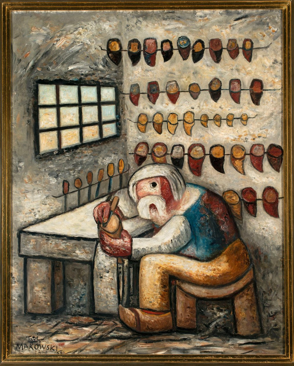 Szewc autorstwa Tadeusz Makowski