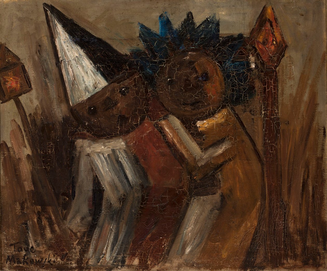 Tłusty czwartek (Mardi Gras) autorstwa Tadeusz Makowski