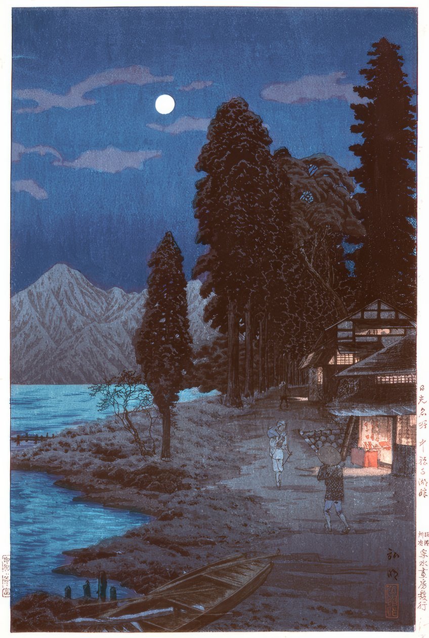 Jezioro Chuzenji autorstwa Takahashi Hiroaki