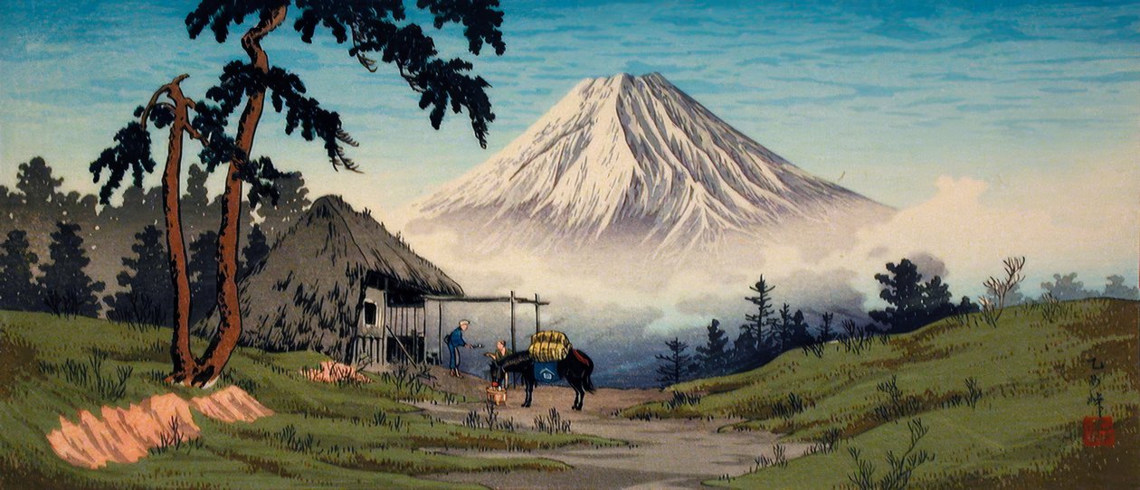 Przełęcz Otome, Hakone autorstwa Takahashi Hiroaki