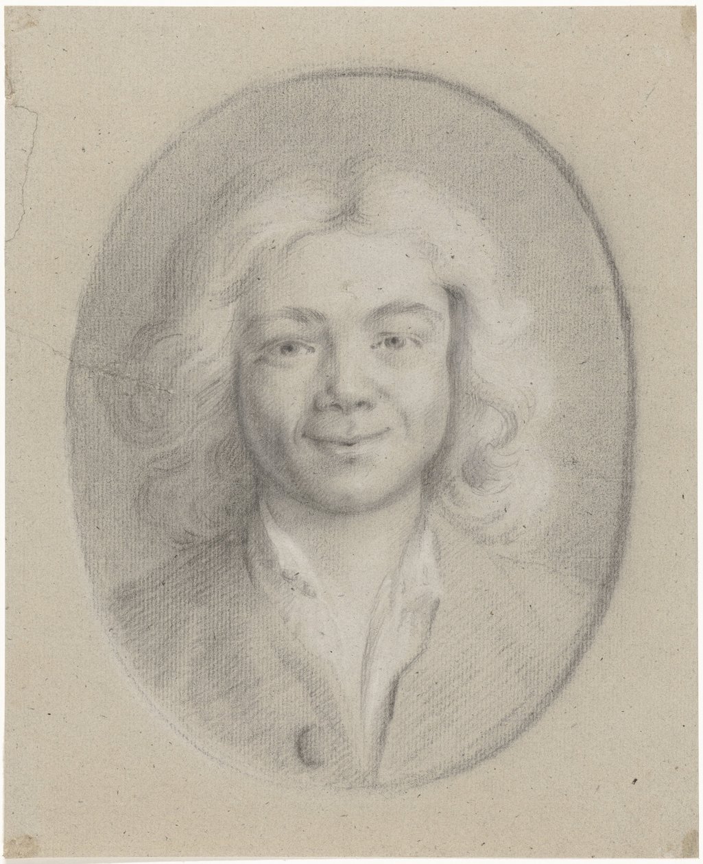 uśmiechnięty młody człowiek autorstwa Tako Hajo Jelgersma (attributed to)