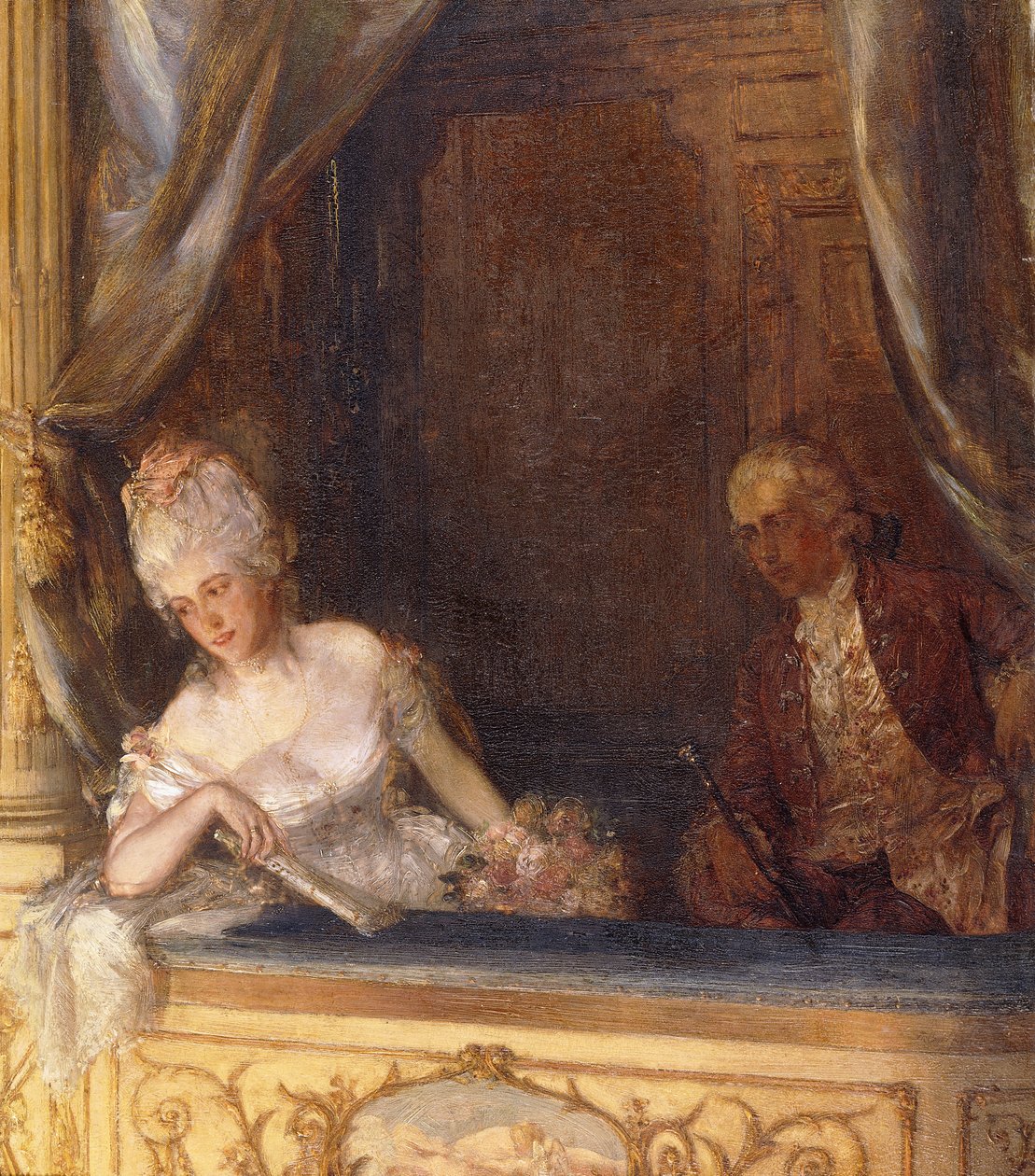 Pudełko na Old Drury Lane autorstwa Talbot Hughes