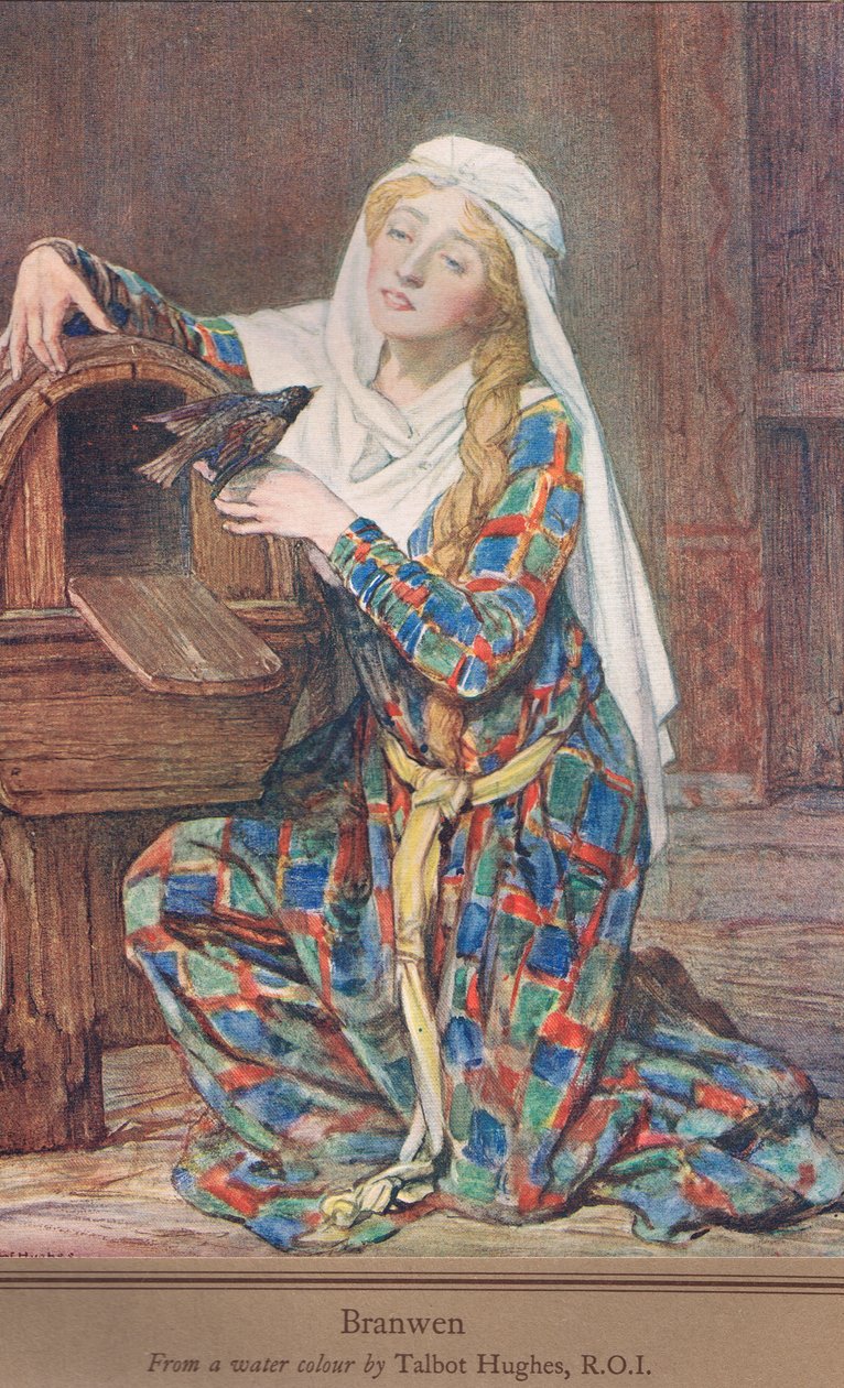 Branwen, ok.1915 autorstwa Talbot Hughes