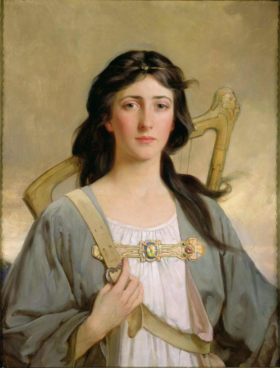 Erin, Duch Irlandii, 1898 autorstwa Talbot Hughes