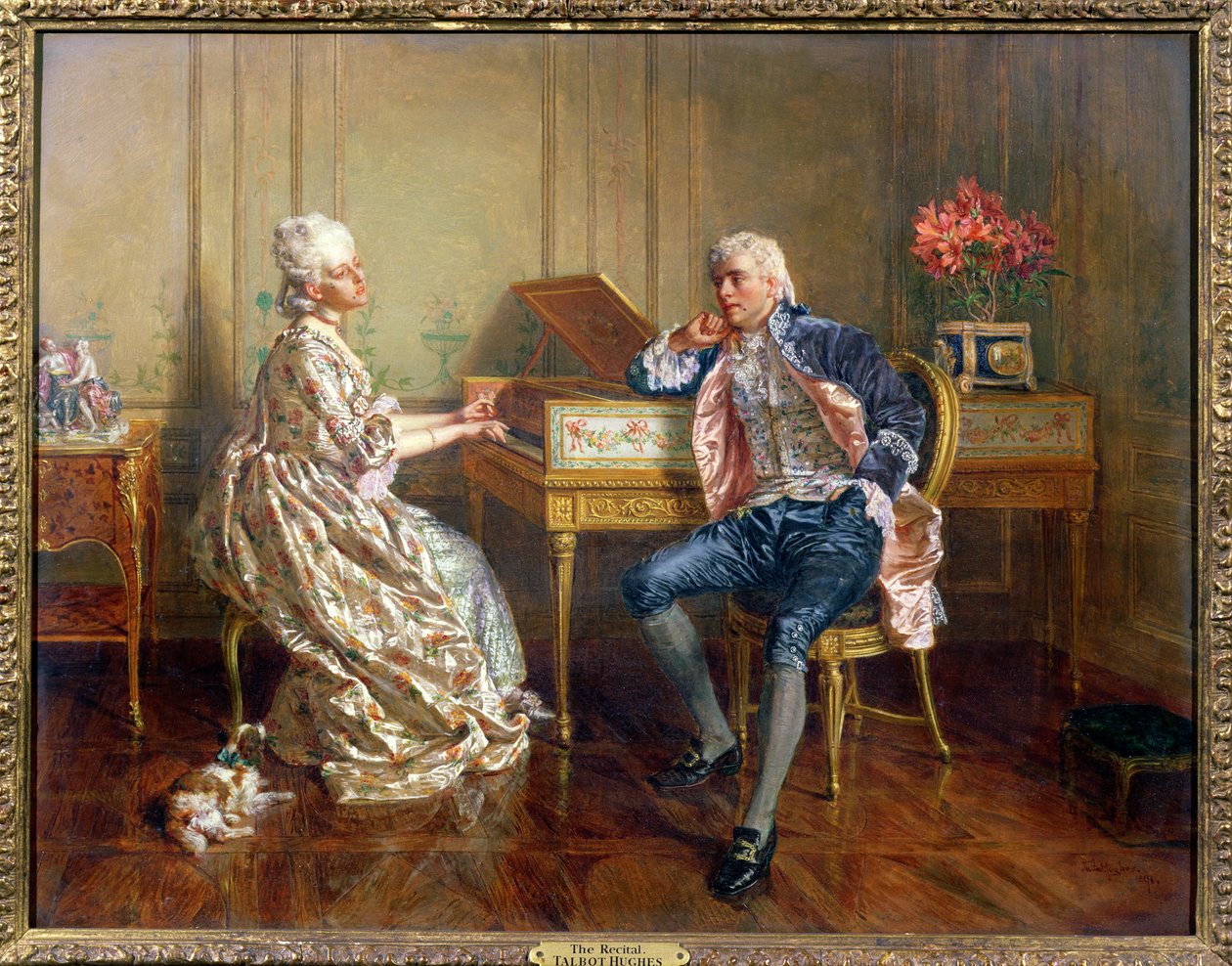 Recital autorstwa Talbot Hughes