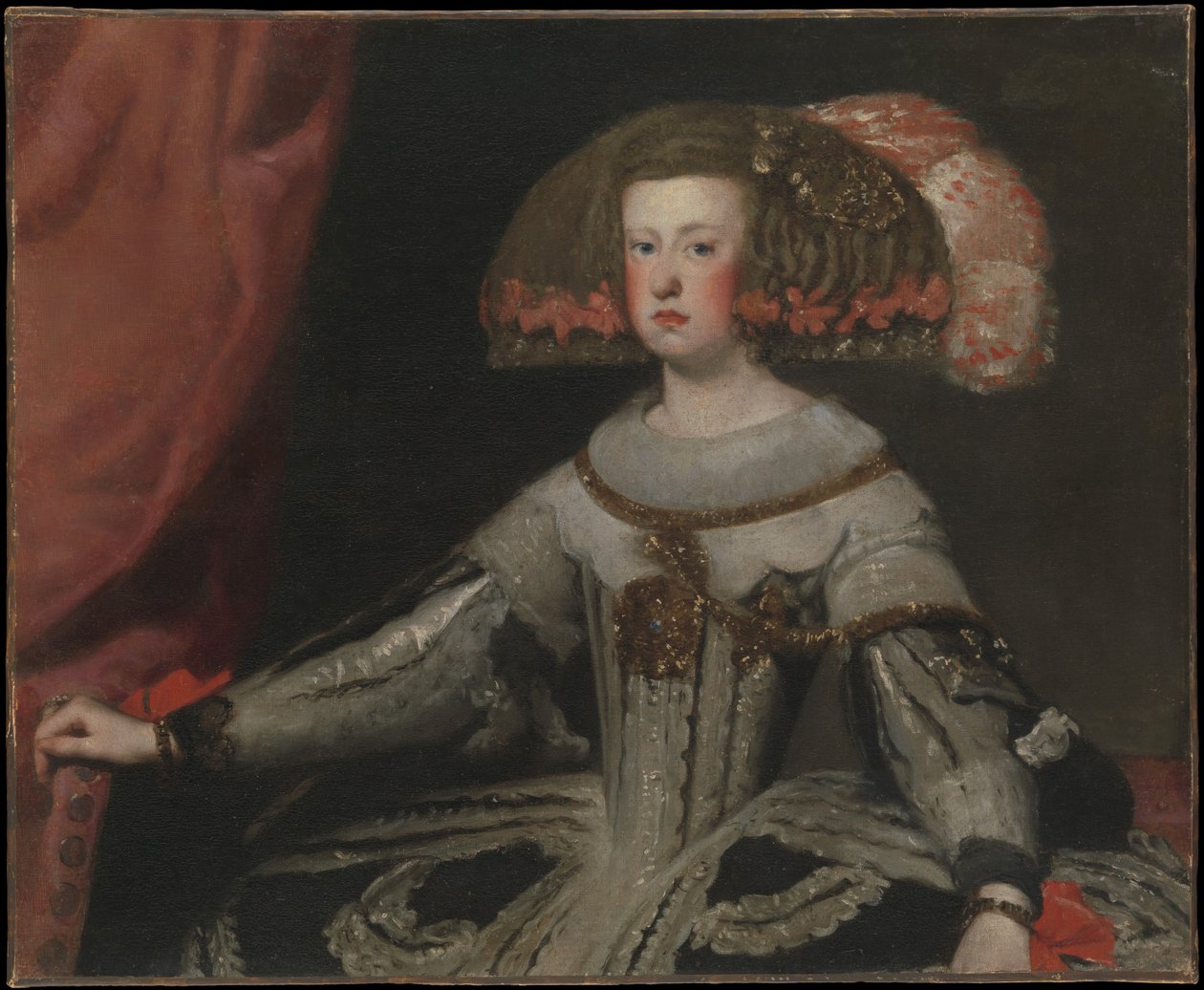 Mariana z Austrii autorstwa Taller de Velázquez