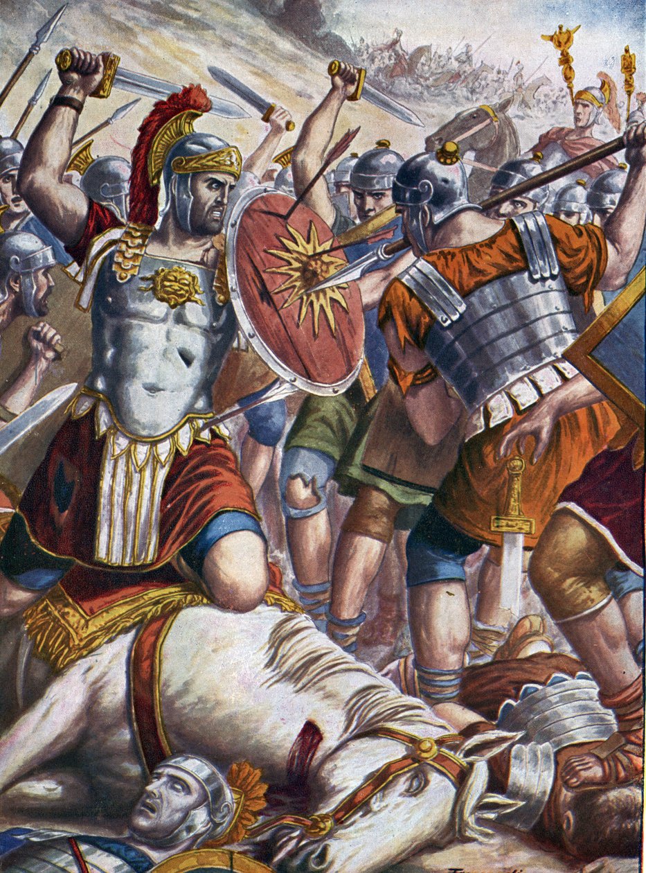 Starożytność rzymska: rzymski generał Lukullus (115-67 p.n.e.) podbił Tigrane II oraz armię pontycką i ormiańską i zajął Tigranocerte (Tigranokert lub Tigranocerta), który splądrował, Armenię, 6 października 69 pne (wojny wschodnie: rzymski generał Lukullu autorstwa Tancredi Scarpelli