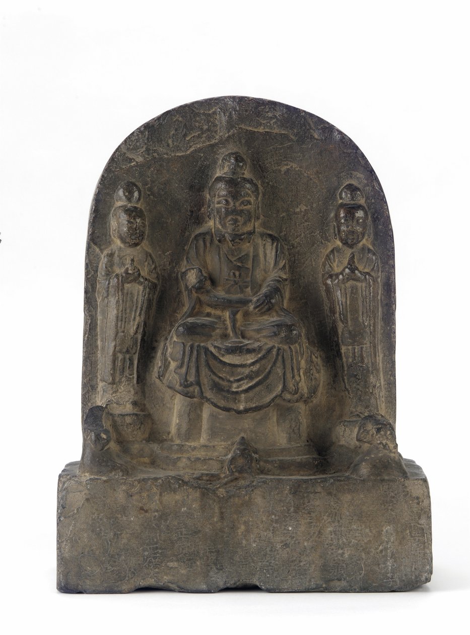 Trójca taoistyczna, 703 autorstwa Tang Dynasty Chinese School