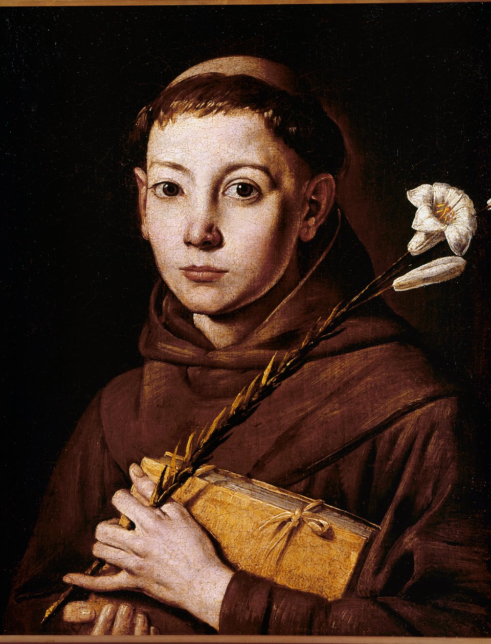 Św. Antoni Padewski, ok. 1575-80 autorstwa Tanzio da Varallo