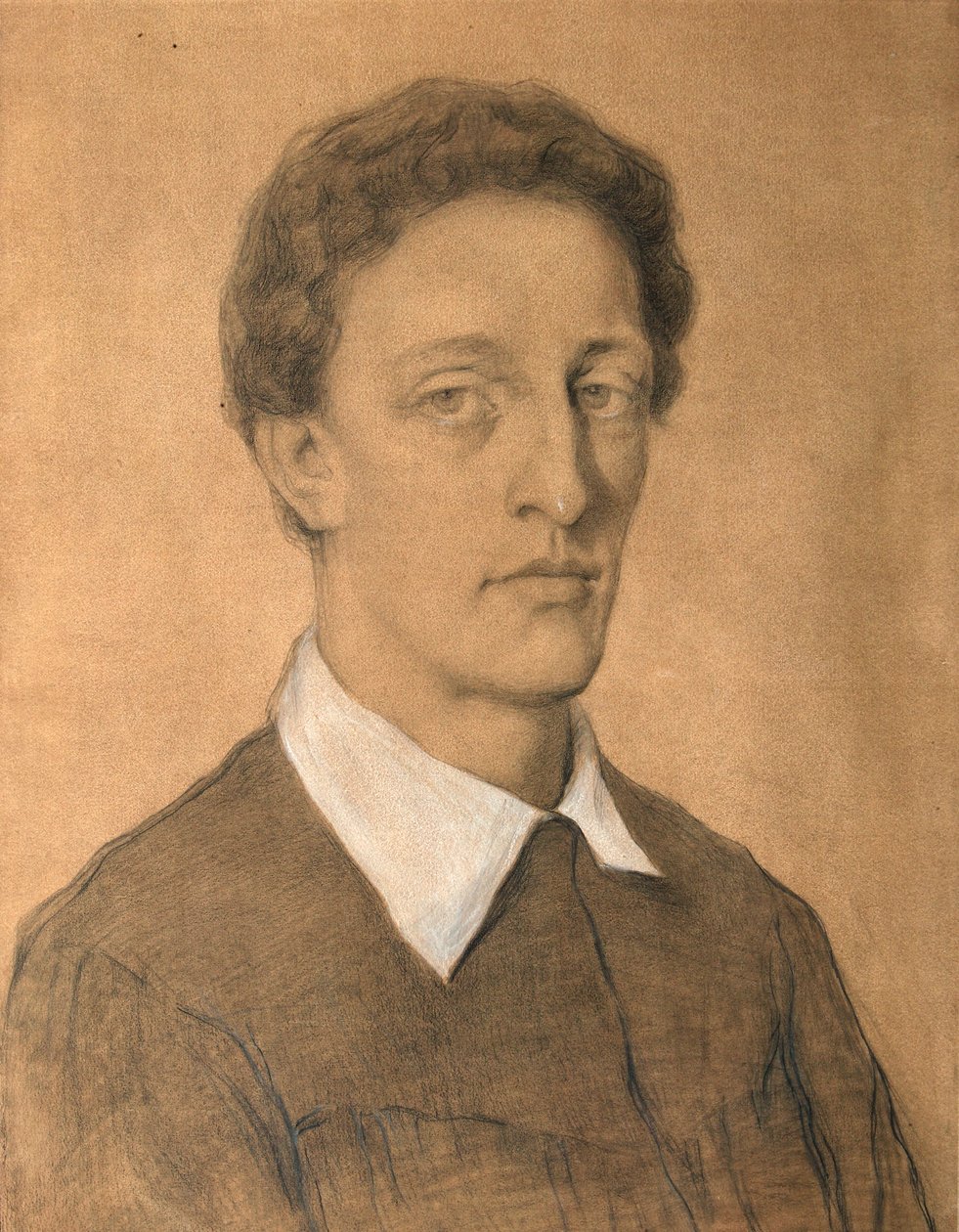 Portret poety Aleksandra Błoka”, 1880-1921, 1906. autorstwa Tatyana Nikolaevna Gippius