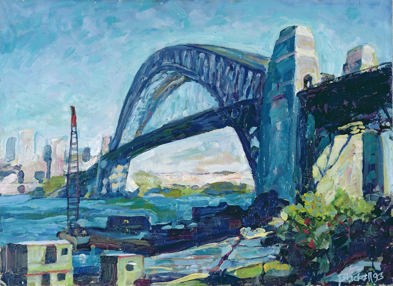 Most Sydney Harbour, 1995 autorstwa Ted Blackall