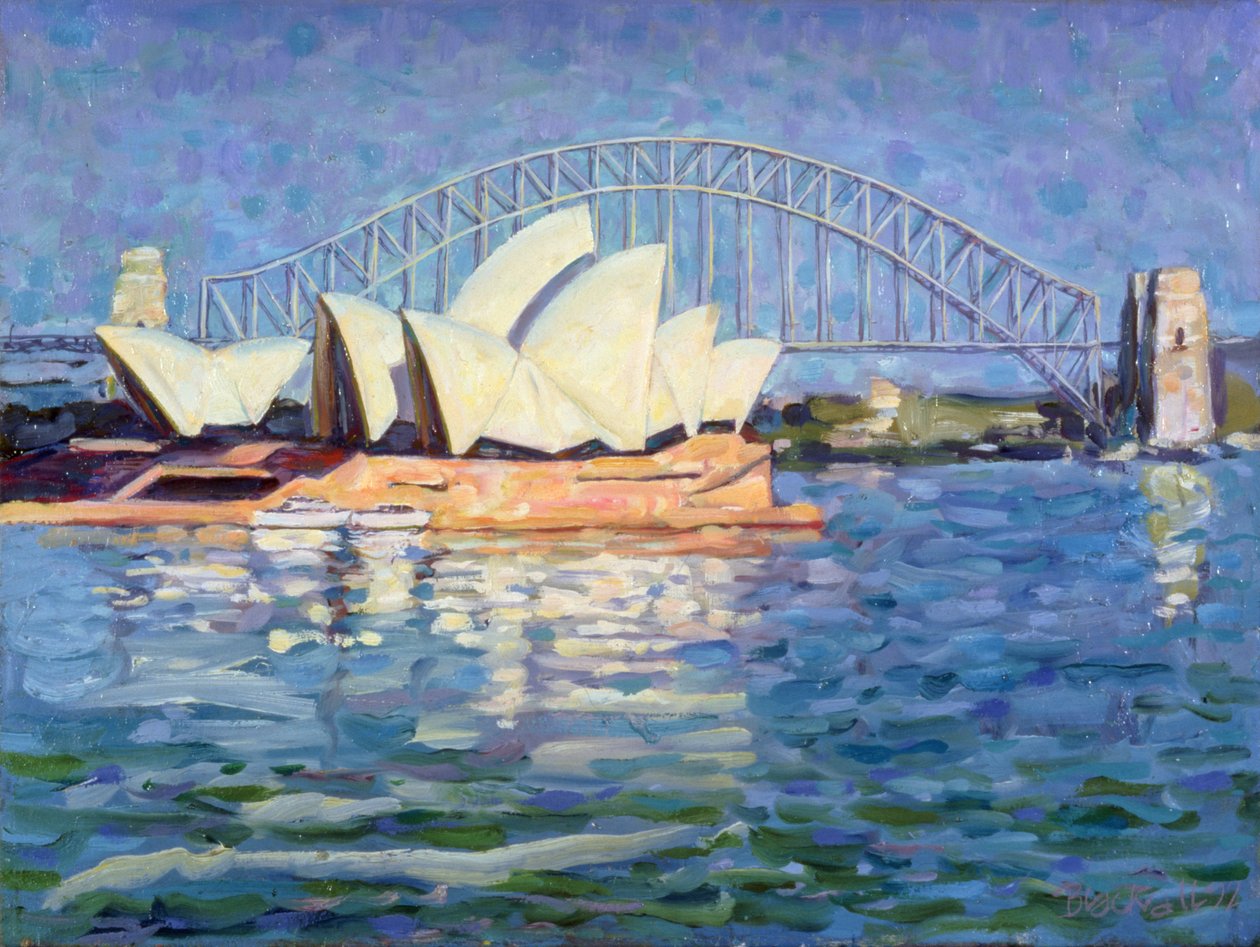 Opera w Sydney, AM, 1990 autorstwa Ted Blackall