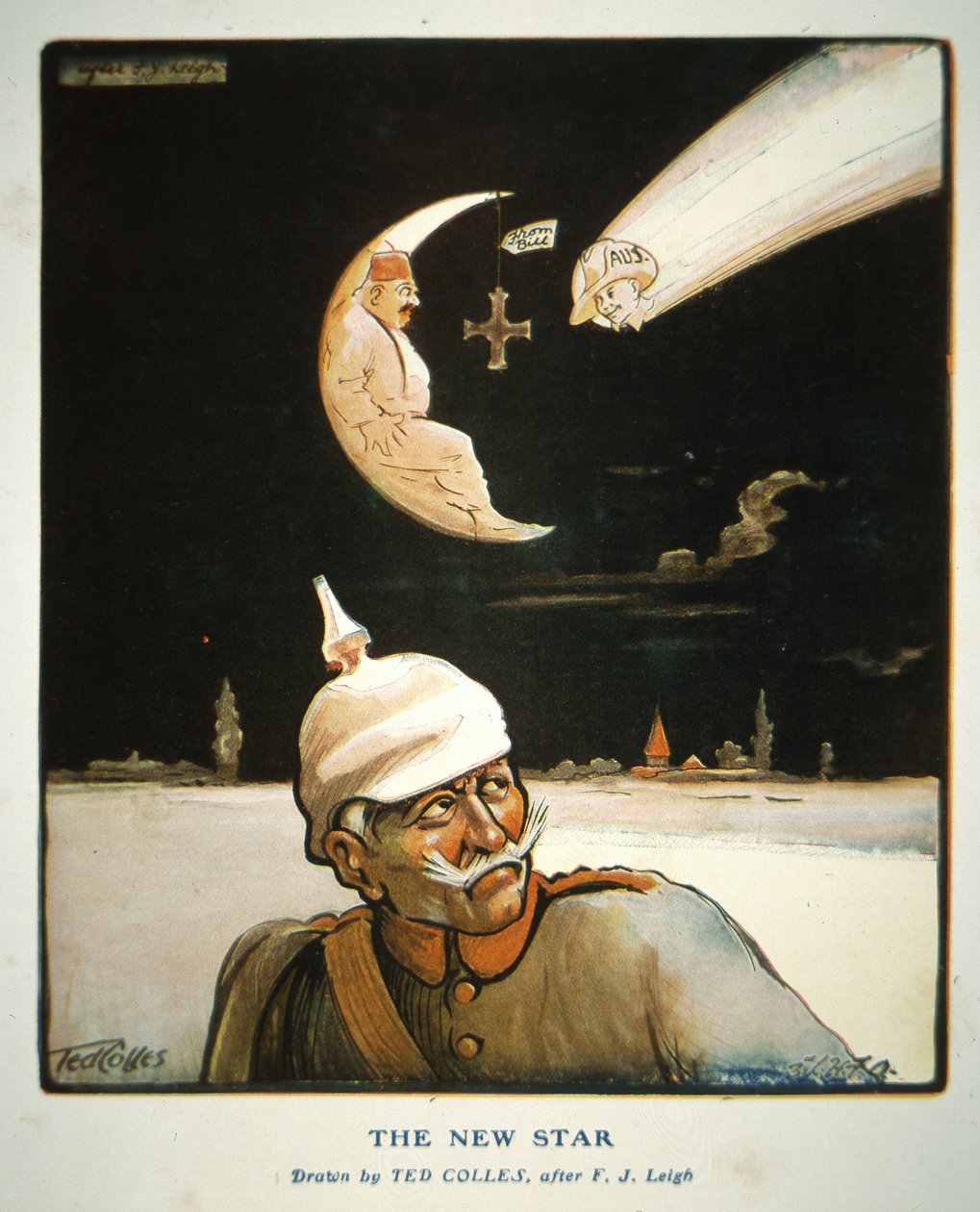 Desenho animado da Primeira Guerra Mundial 