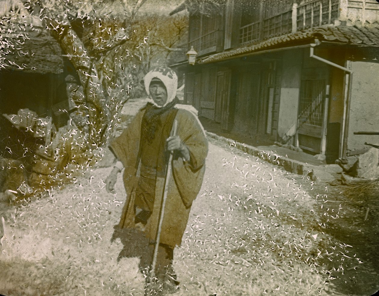 Portret Japończyka około 1900-1915 r. (zdjęcie) autorstwa Teijiro Takagi