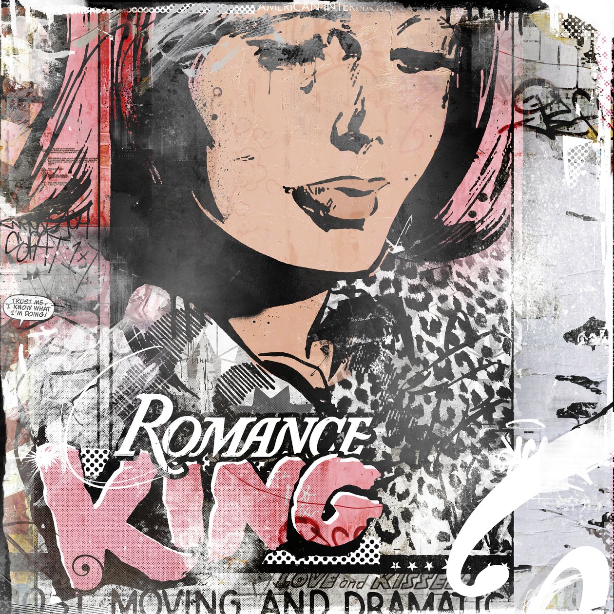 Romance King, 2014 (Akryl, Farba w sprayu na płótnie) autorstwa Teis Albers