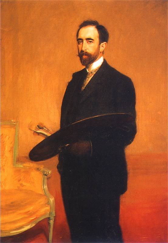 Autoportret autorstwa Teodor Axentowicz