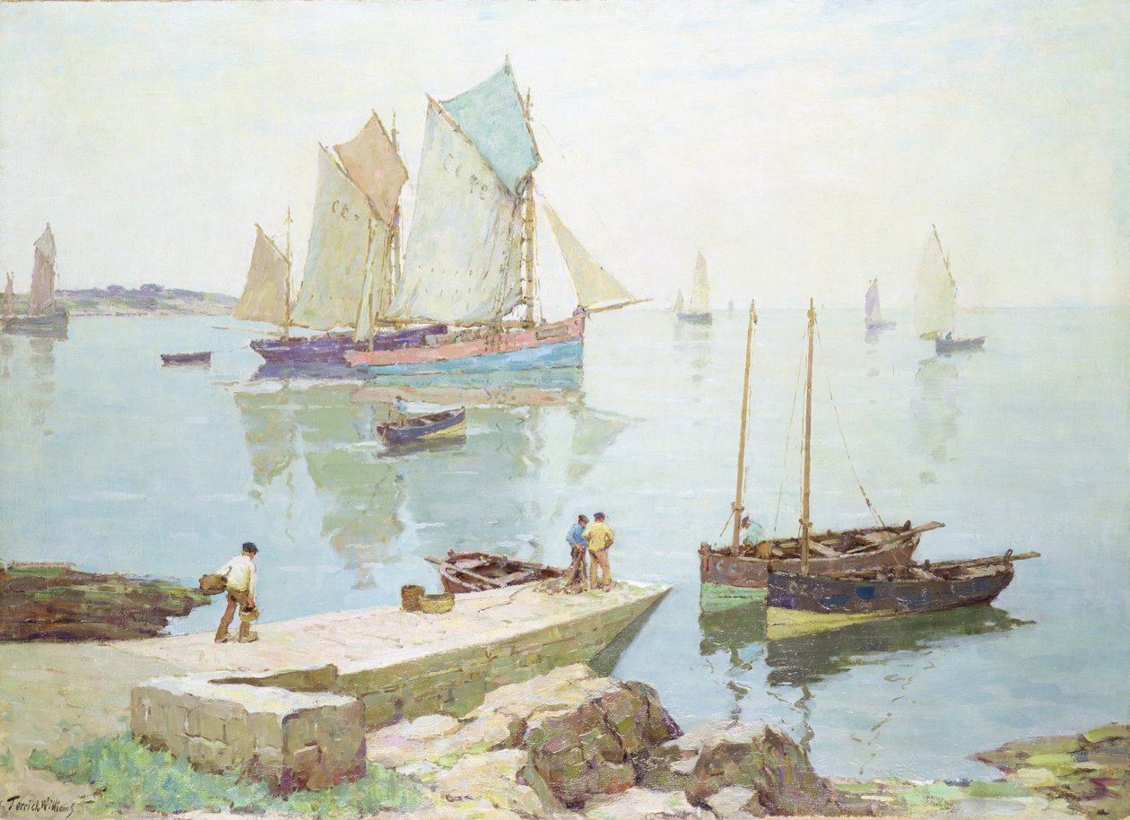 Scena portowa autorstwa Terrick Williams