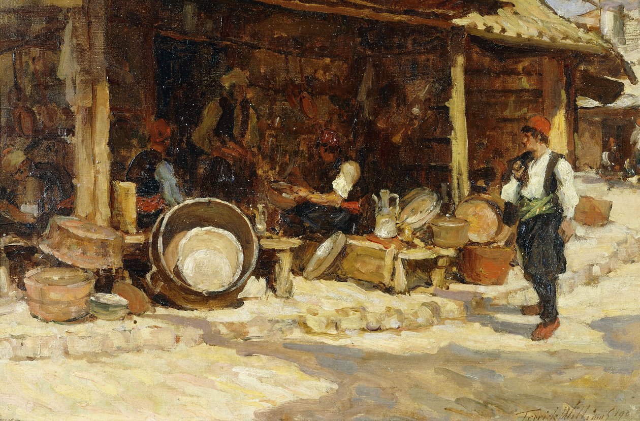 Metalworkers, Sarajewo, Bośnia autorstwa Terrick Williams