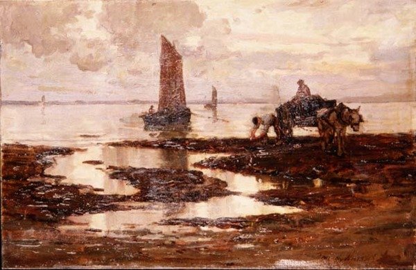 Cichy wieczór (olej na płótnie) autorstwa Terrick Williams