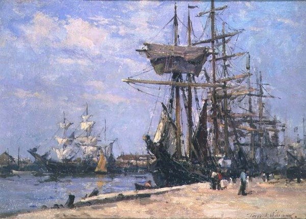 Wysyłka w Poole Harbour autorstwa Terrick Williams