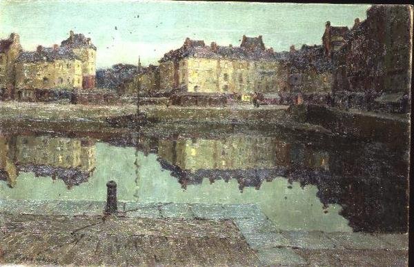Wody spokojne, Honfleur autorstwa Terrick Williams