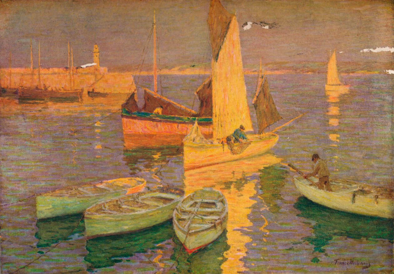 Sunset Glow, St. Ives, 1925 autorstwa Terrick Williams