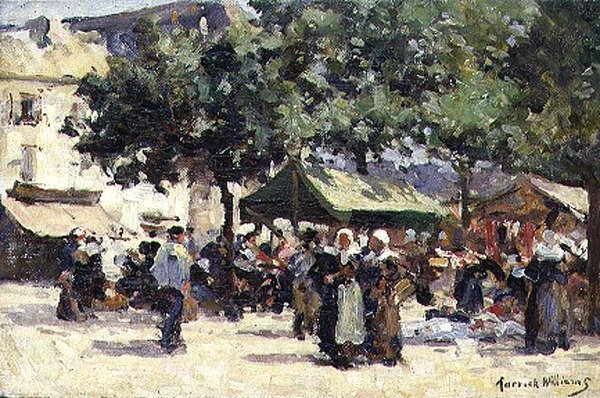 Rynek, Turyn autorstwa Terrick Williams