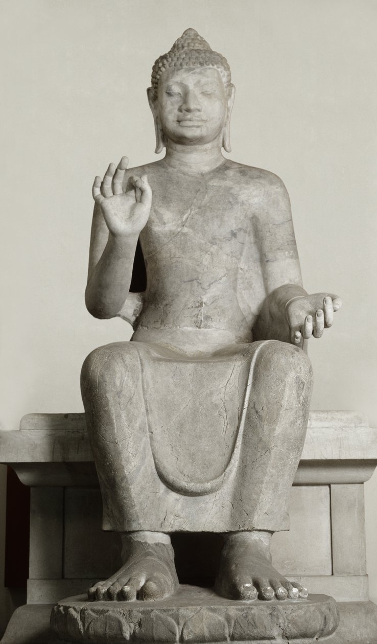Wielki Budda, Szkoła Dwarawaty autorstwa Thai School