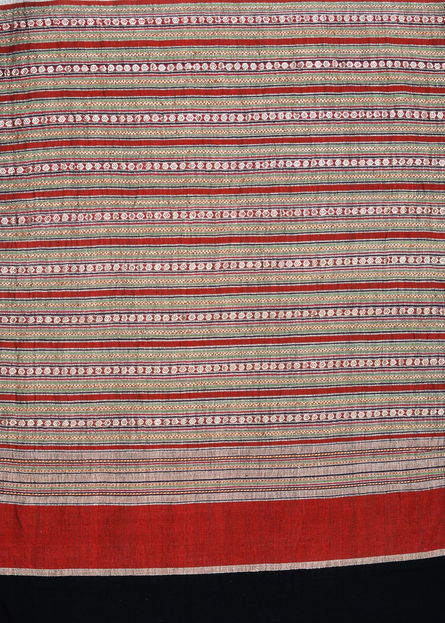 Tai Yuan, czyli spódnica Tai Lu, północna Tajlandia (nić bawełniana) autorstwa Thai School