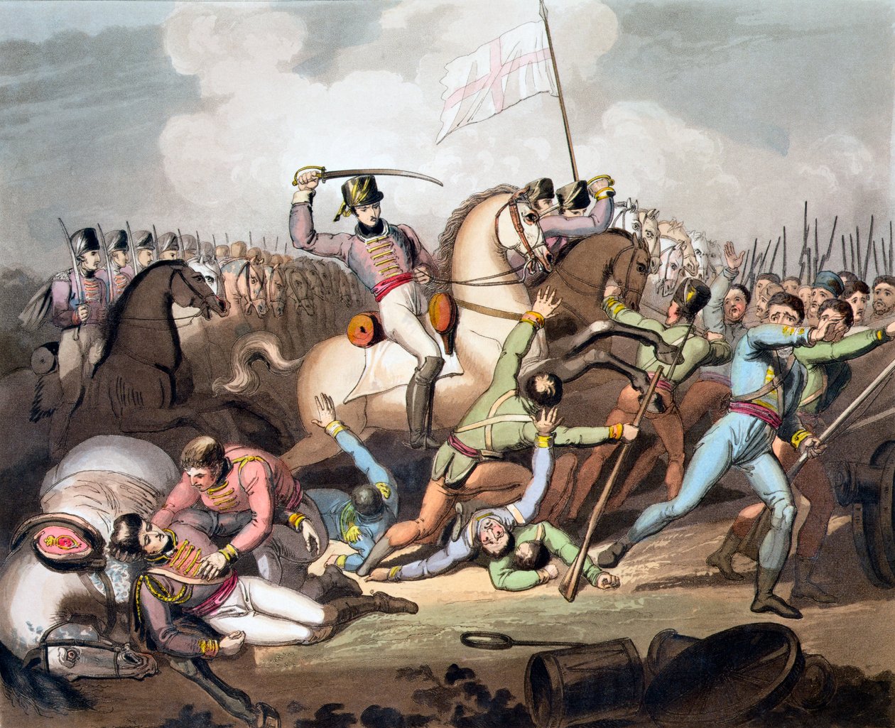 Bitwa pod Salamanką, Hiszpania, 21 lipca 1812 1819 autorstwa Thales Fielding
