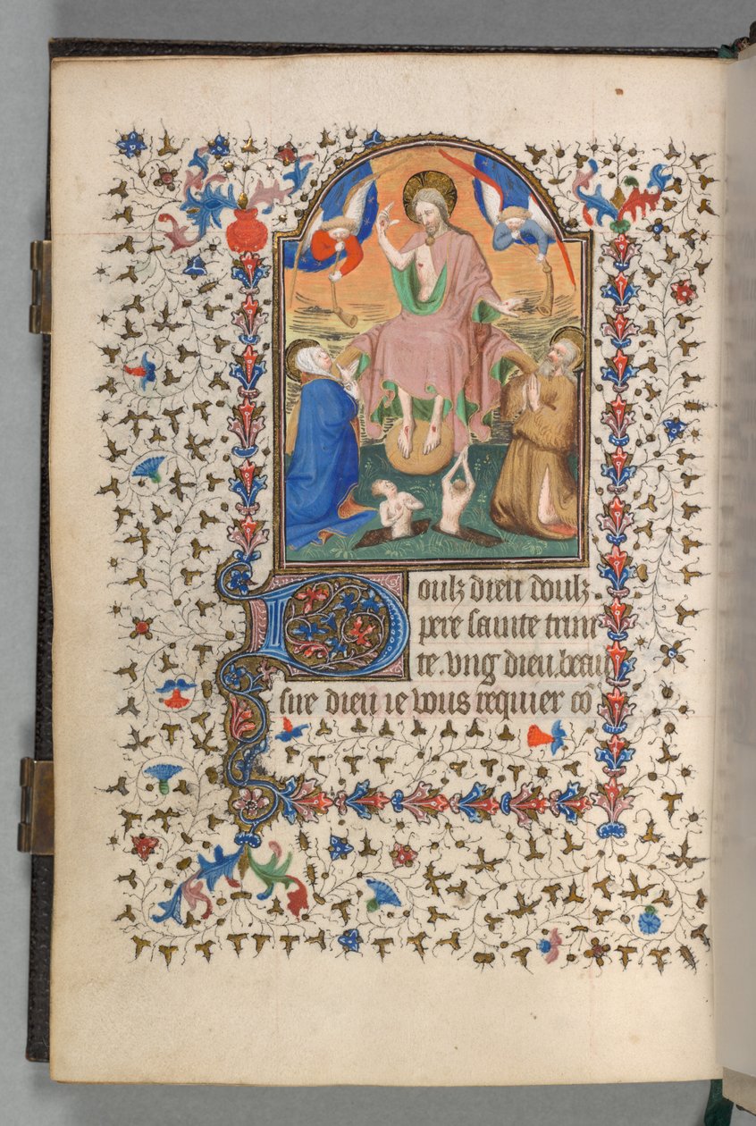 Book of Hours Korzystanie z Paryża: Fol. 204v, Sąd Ostateczny, rozdz. 1420. autorstwa The Bedford Master