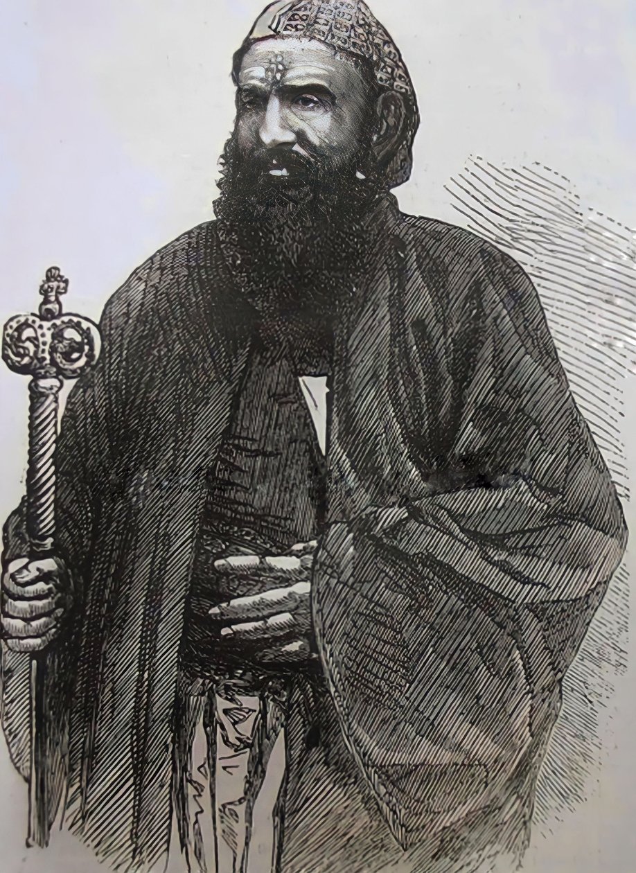 Athanasius Stephanos, syryjski biskup prawosławny autorstwa The Illustrated London News
