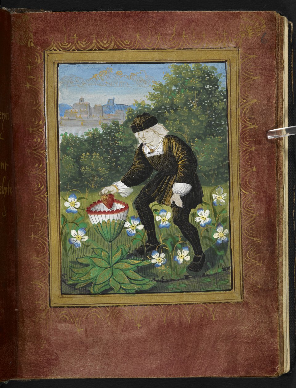 Stowe 955 f.6r Miniatura Pierre