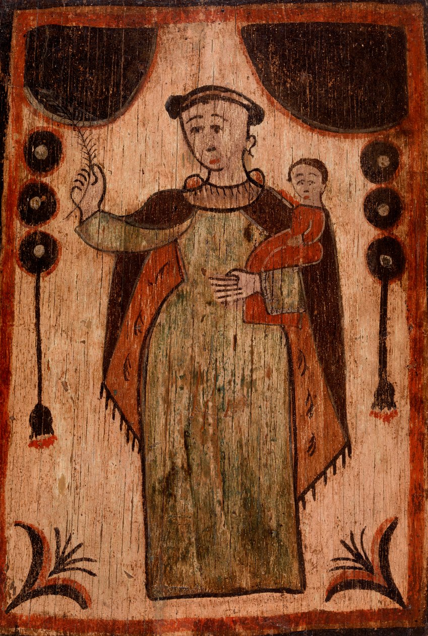 Św. Antoni (San Antonio) autorstwa The Santo Niño Santero