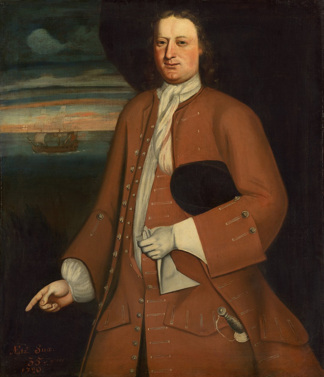 Pan Wilson autorstwa The Schuyler Limner