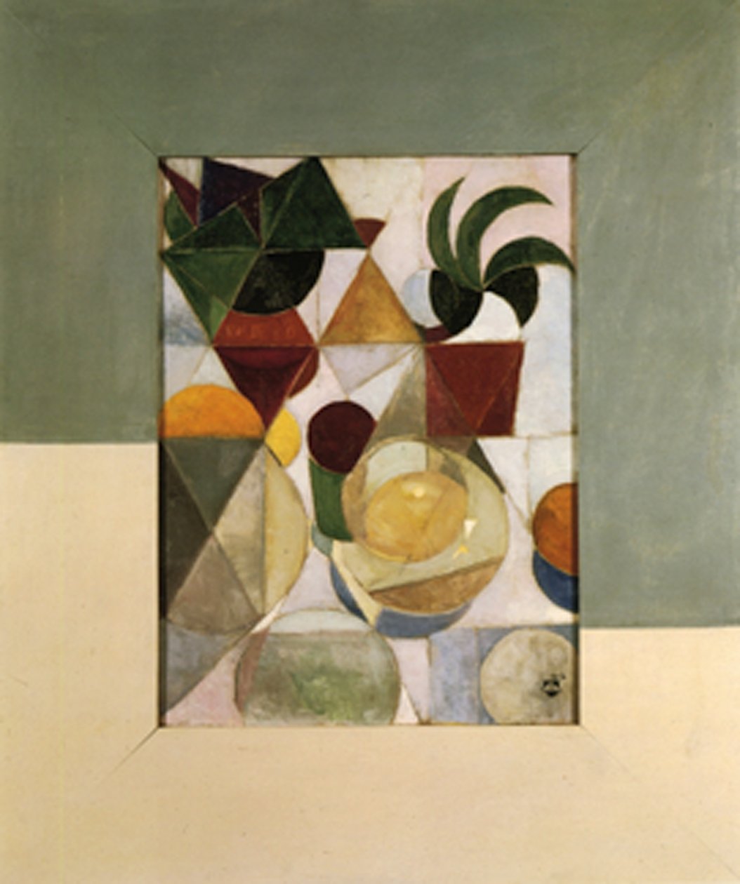 Martwa natura z jabłkami, 1916 autorstwa Theo van Doesburg