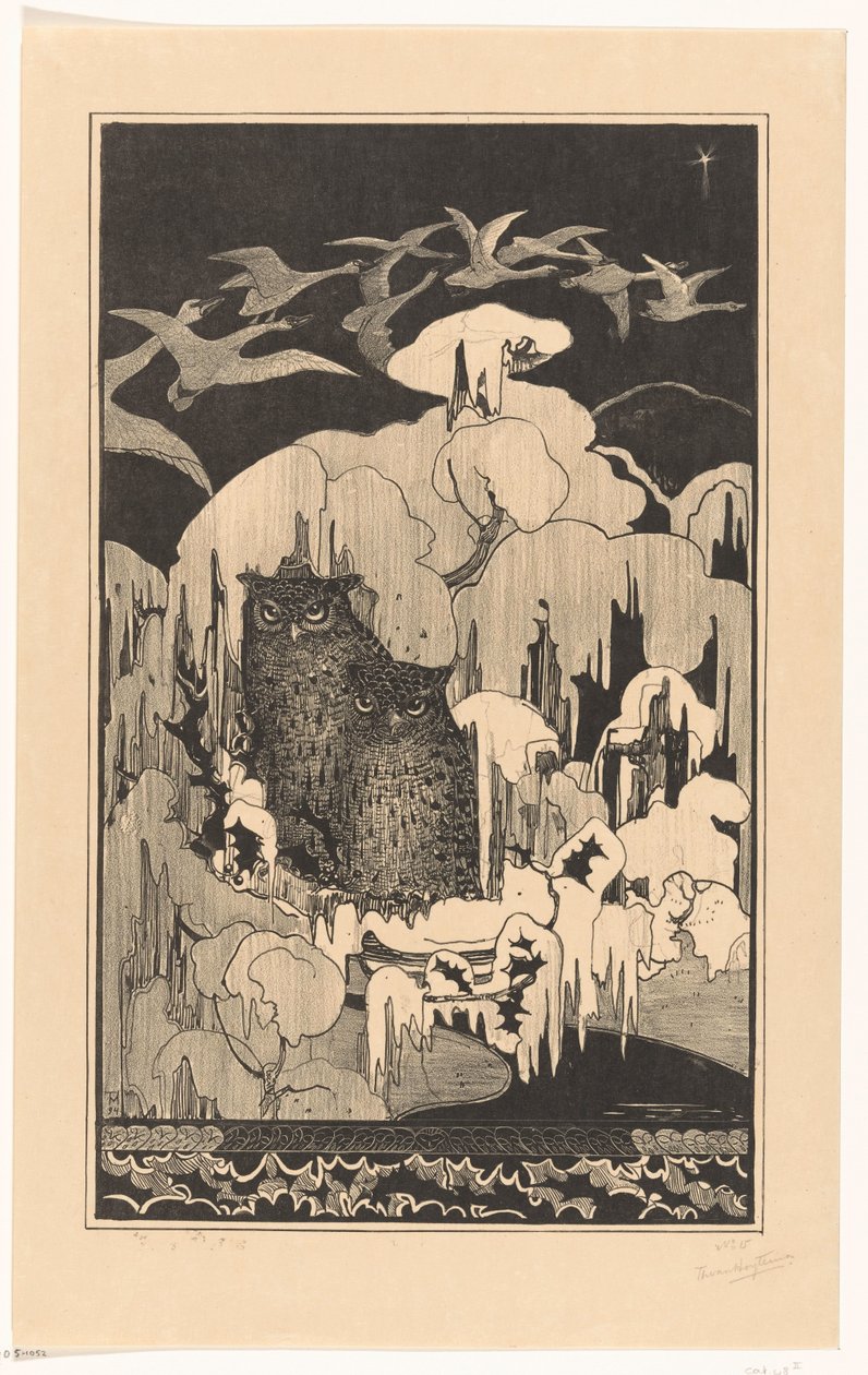 Noc Bożego Narodzenia (tytuł oryginalny) autorstwa Theo van Hoytema (signed by artist)