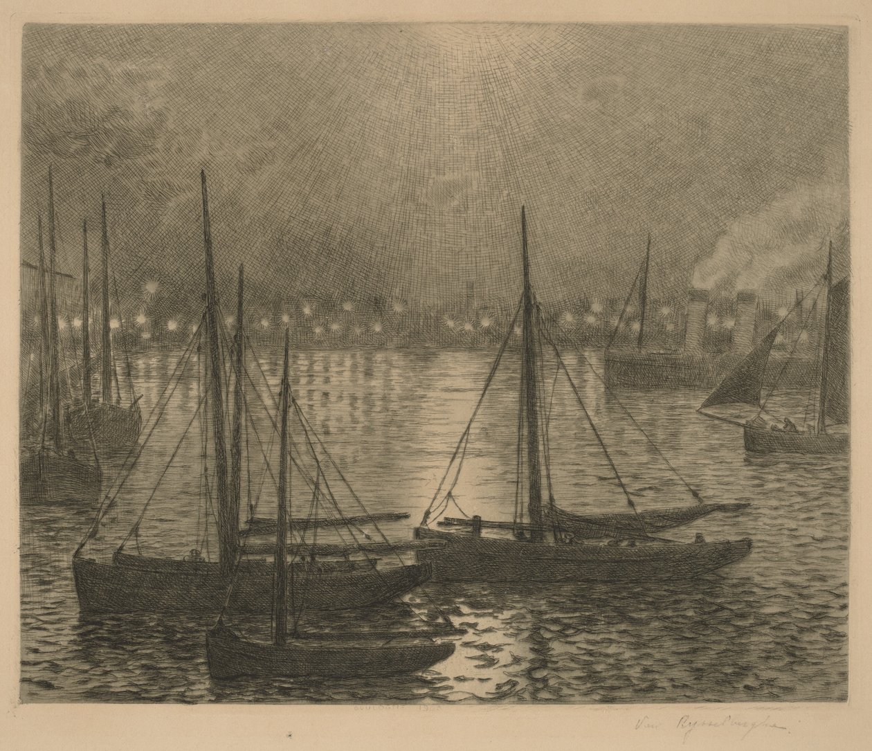 Boulogne autorstwa Théo van Rysselberghe