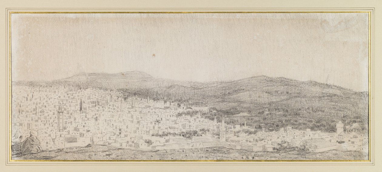 Widok na miasto Fez autorstwa Théo van Rysselberghe