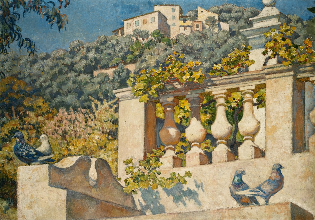 Balustrada, autorstwa Théo van Rysselberghe