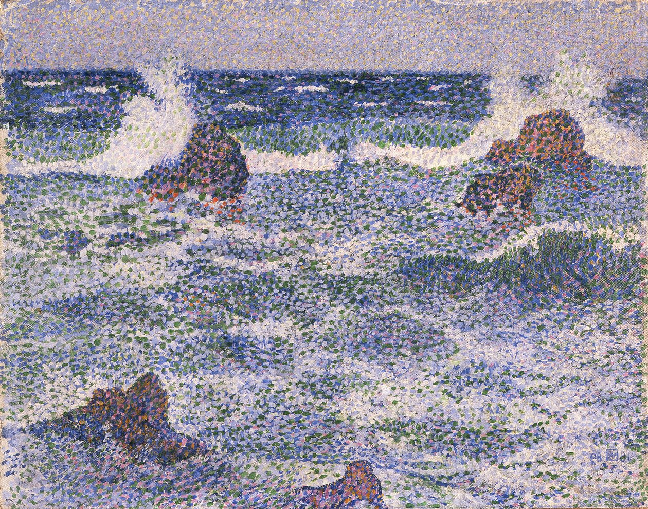 Morski autorstwa Théo van Rysselberghe