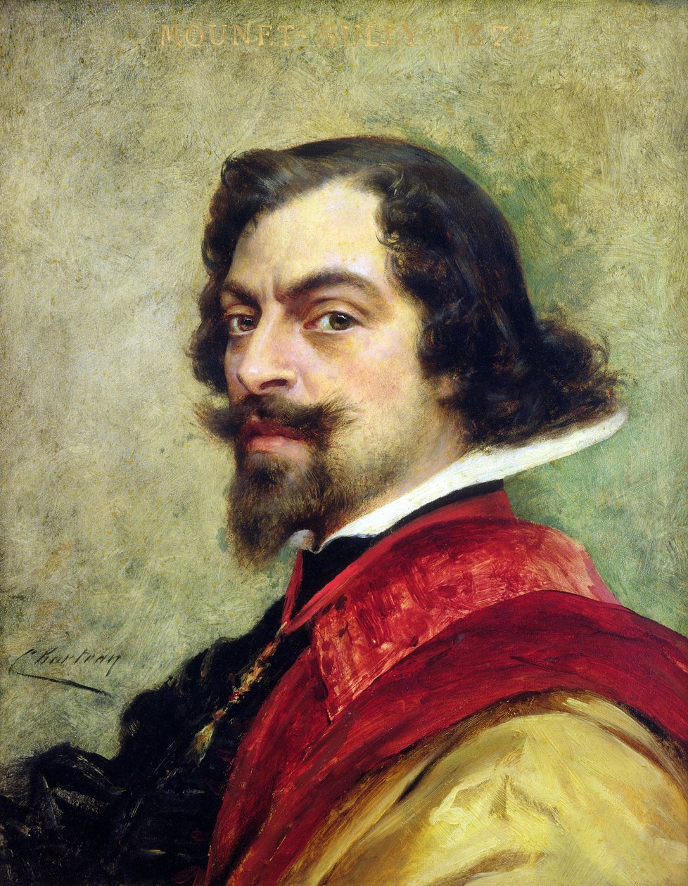 Portret Mounet-Sully (1841-1916) autorstwa Theobald Chartran