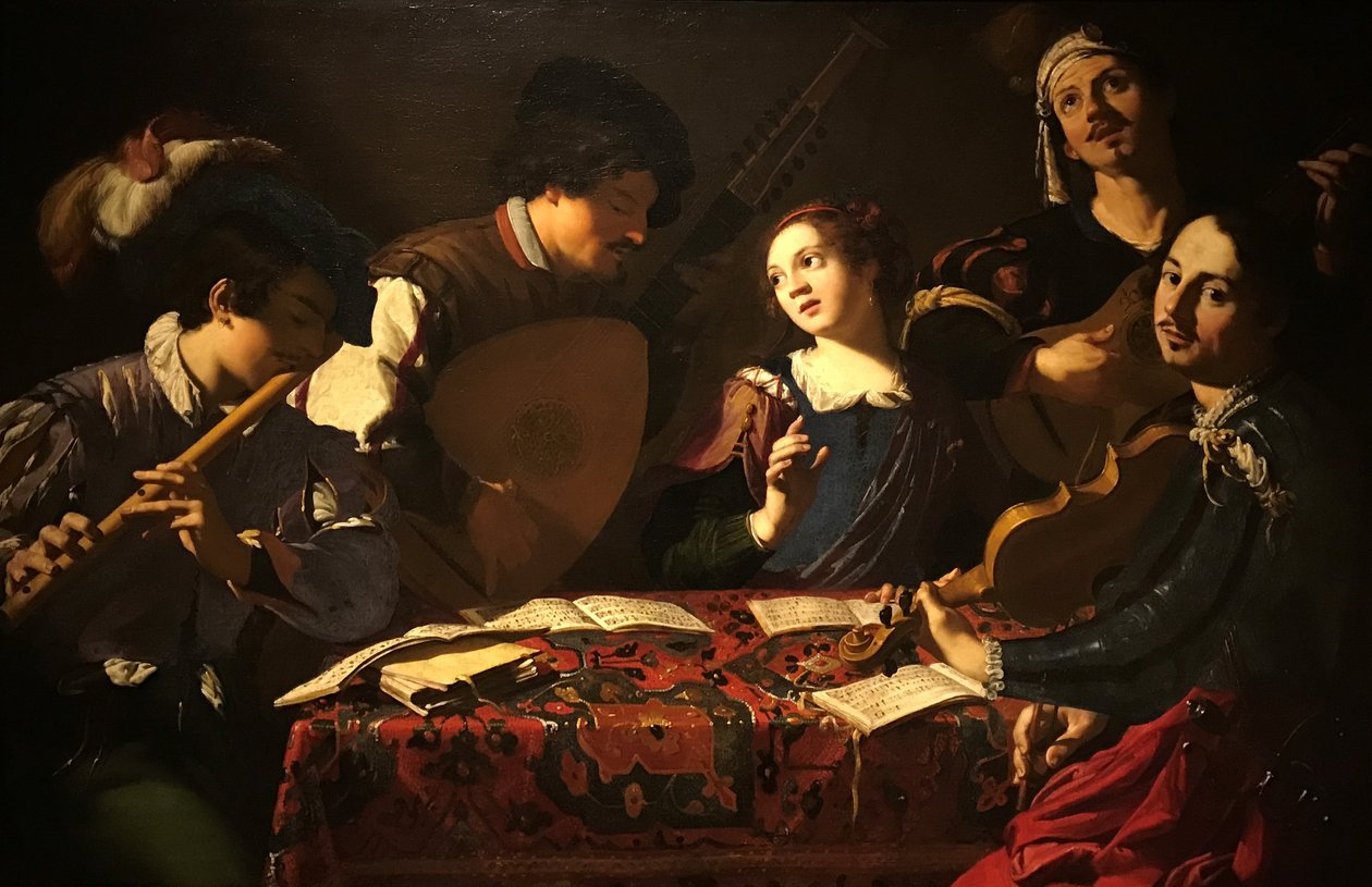 Koncert autorstwa Theodoor Rombouts