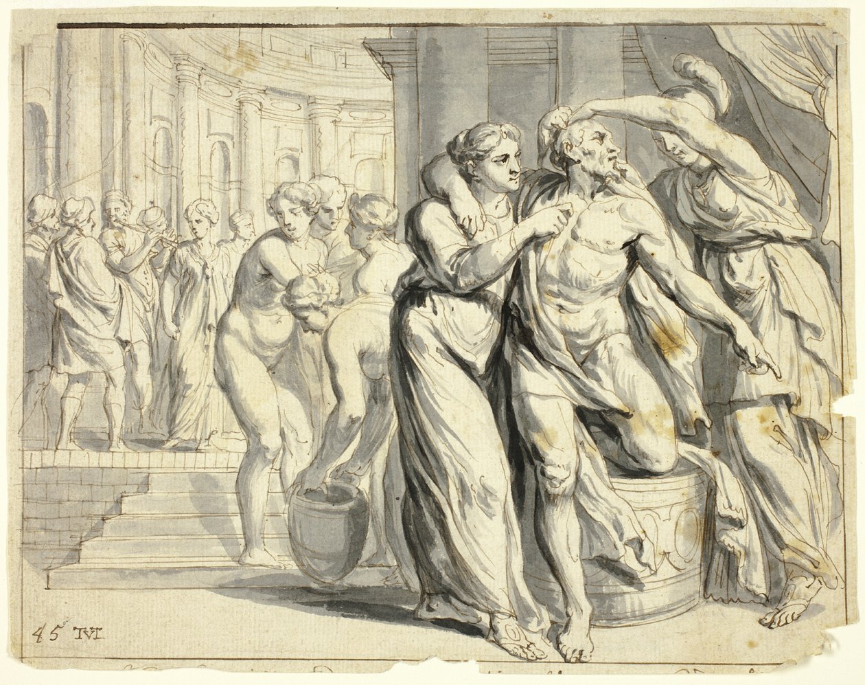 Powrót Ulissesa autorstwa Theodoor van Thulden