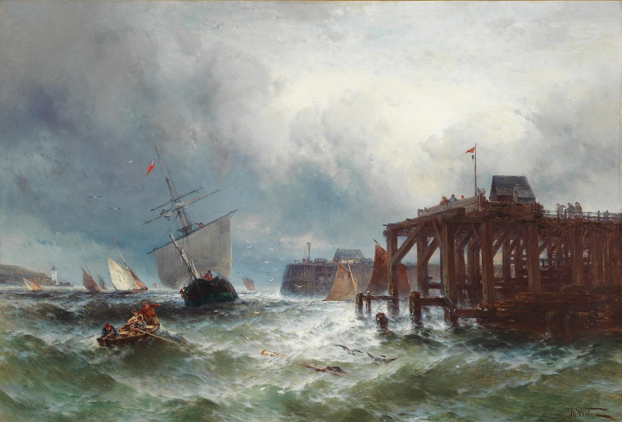 Niespokojne morza autorstwa Theodore Weber
