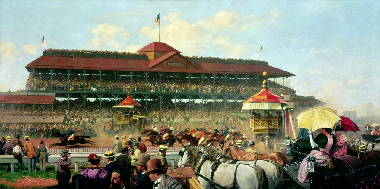 Amerykańskie Derby, Chicago, 1893 autorstwa Theodor Groll