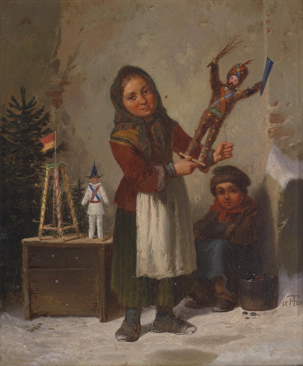Dziadek do orzechów autorstwa Theodor Hosemann