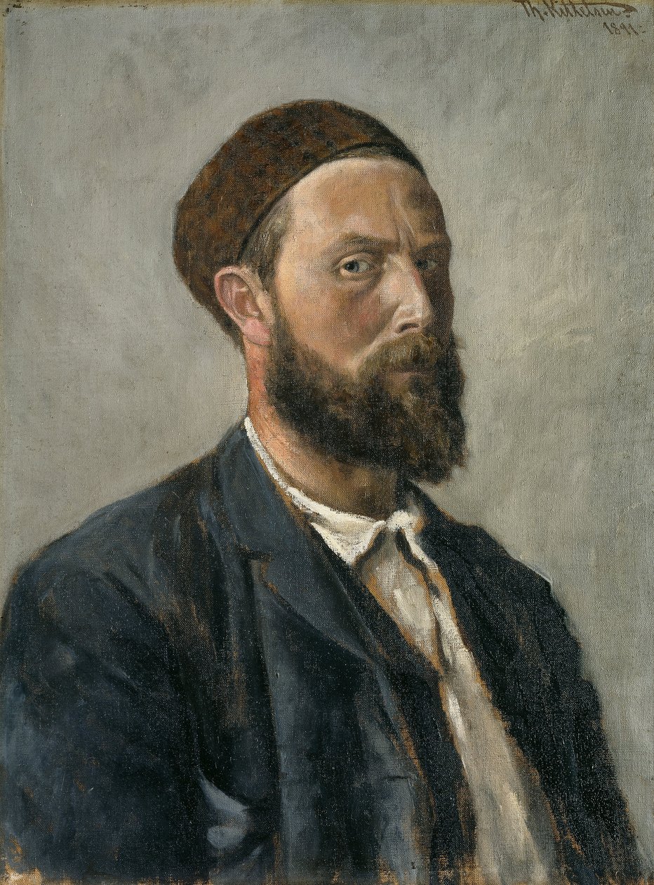 Autoportret autorstwa Theodor Kittelsen
