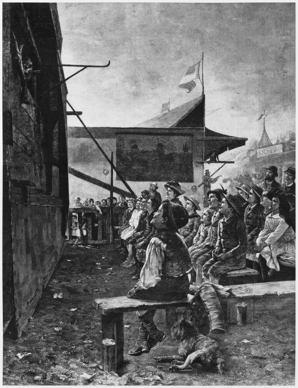 Lalkarz, 1894 autorstwa Theodor Kleehaas
